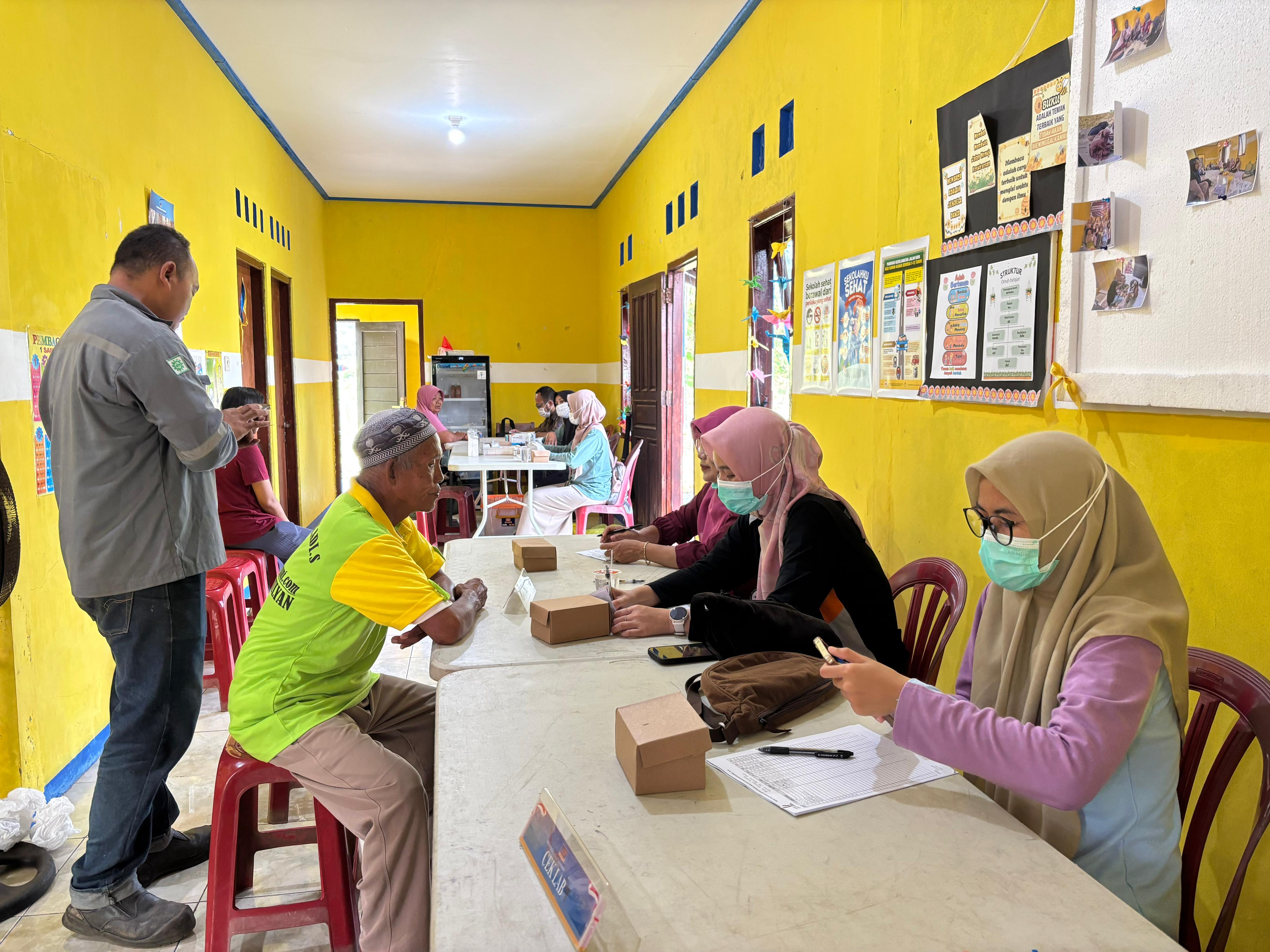 Masyarakat kurang mampu Desa Menganti