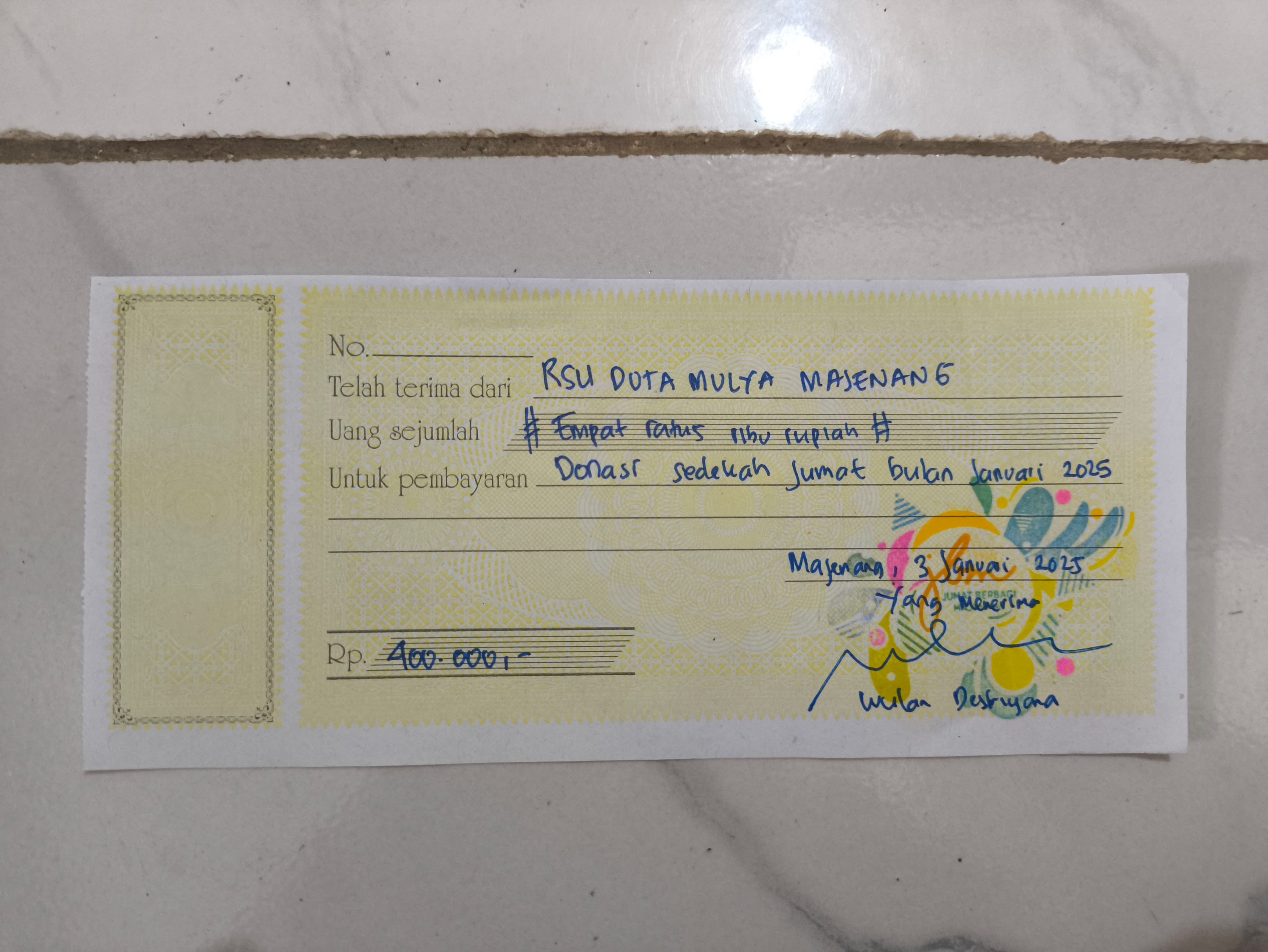 Jemaah Shalat Jumat di Dusun Tanjungsari