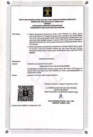 Pokdakan Ulam Sari Desa Mernek