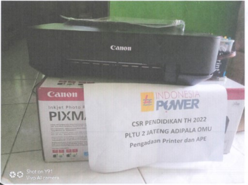 Pembayaran Bantuan Bantuan Pembelian Sarpras dan APE Serta Perbaikan Tembok TK/PAUD 