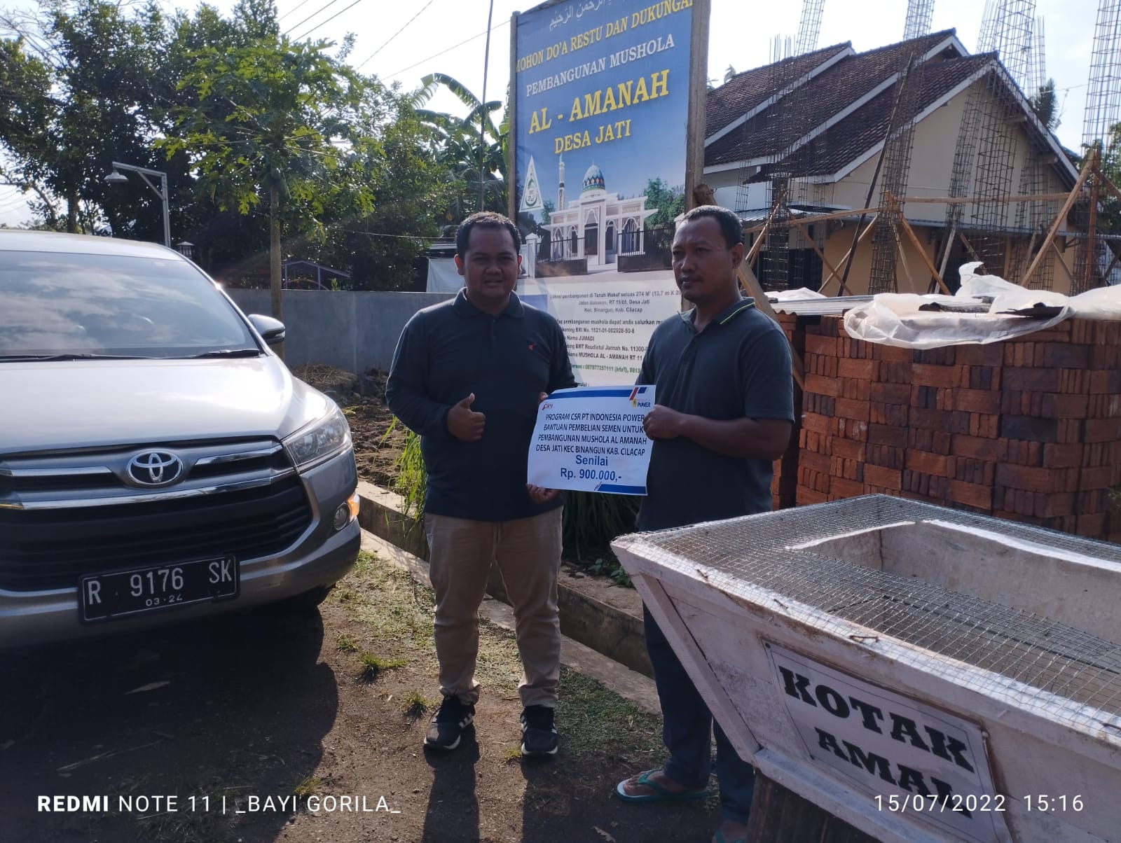 Mushola Al Amanah Desa Jati Kecamatan Binangun