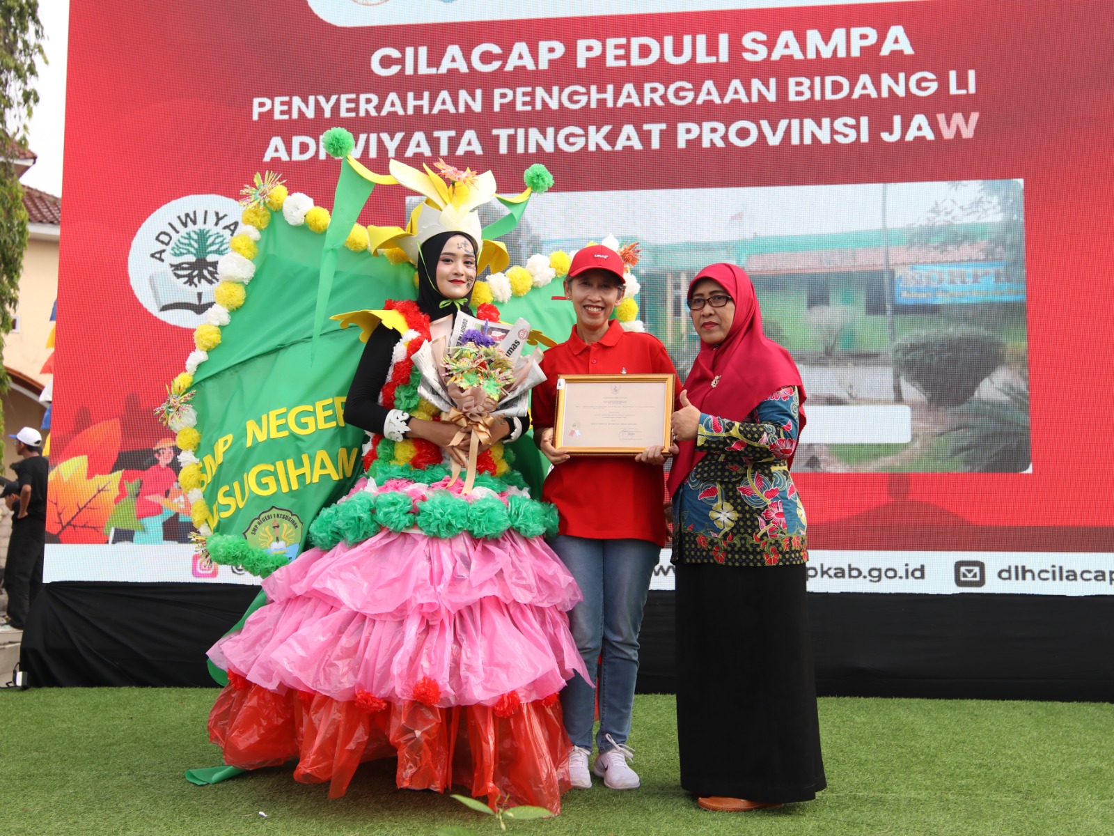 Panitia peringatan HPSN (Hari Peduli Sampah Nasional) Kab. Cilacap Tahun 2023