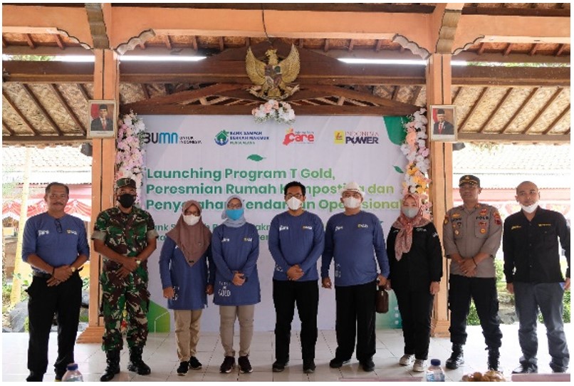 Kelompok Bank Sampah Desa Penggalang Kecamatan Adipala 