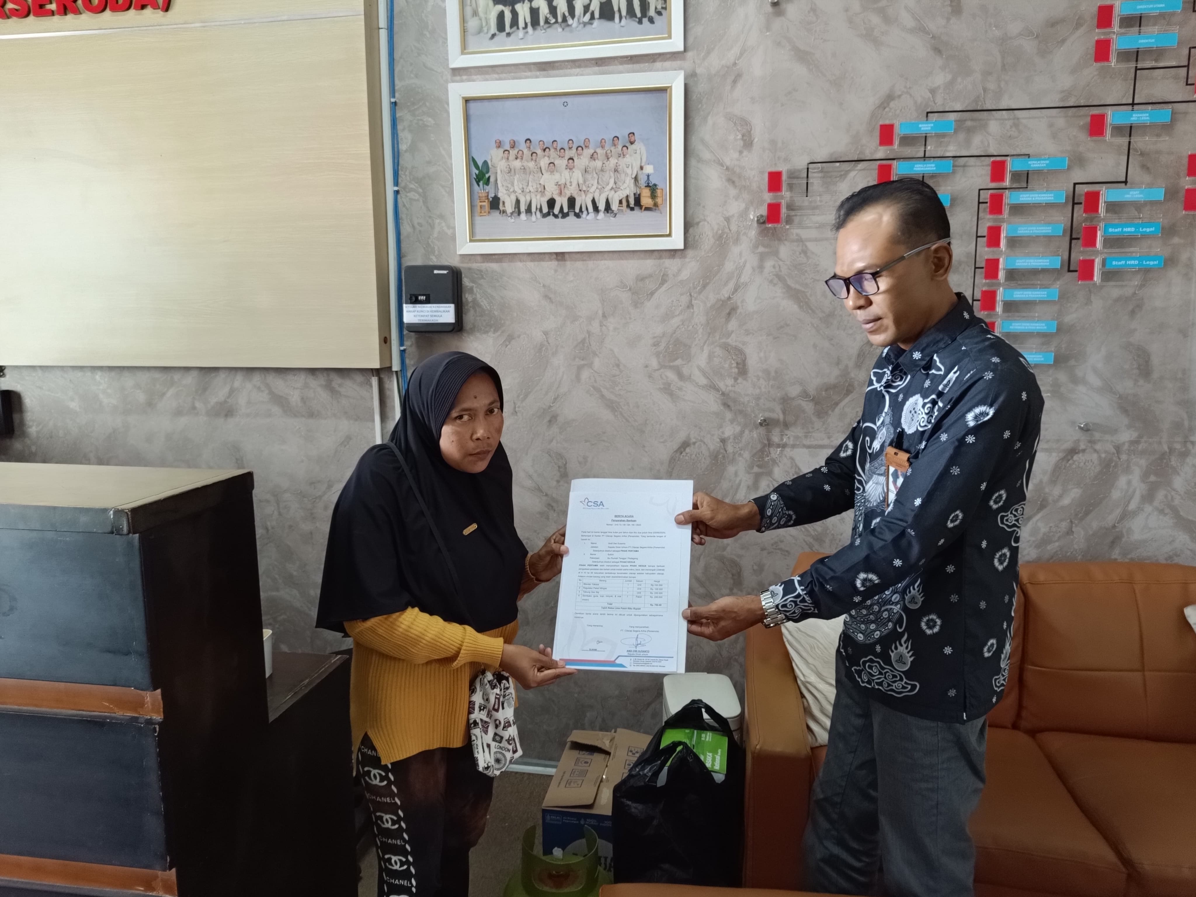 Pelaku UMKM an. bu SUKINI
