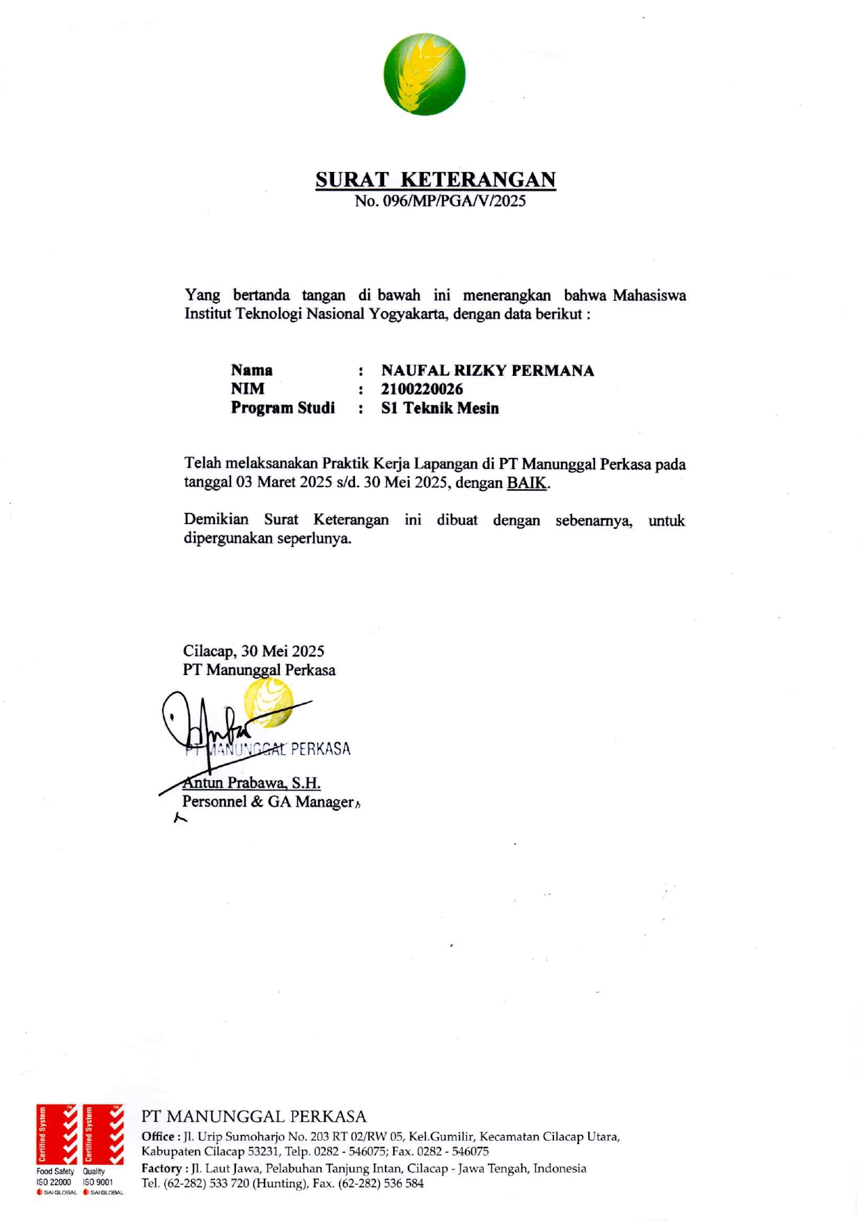 Mahasiswa Institut Teknologi Nasional Yogyakarta