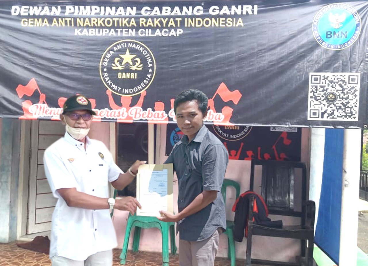 GANRI (Gema Anti Narkotik Rakyat Indonesia) Kec. Wanareja Kab. Cilacap