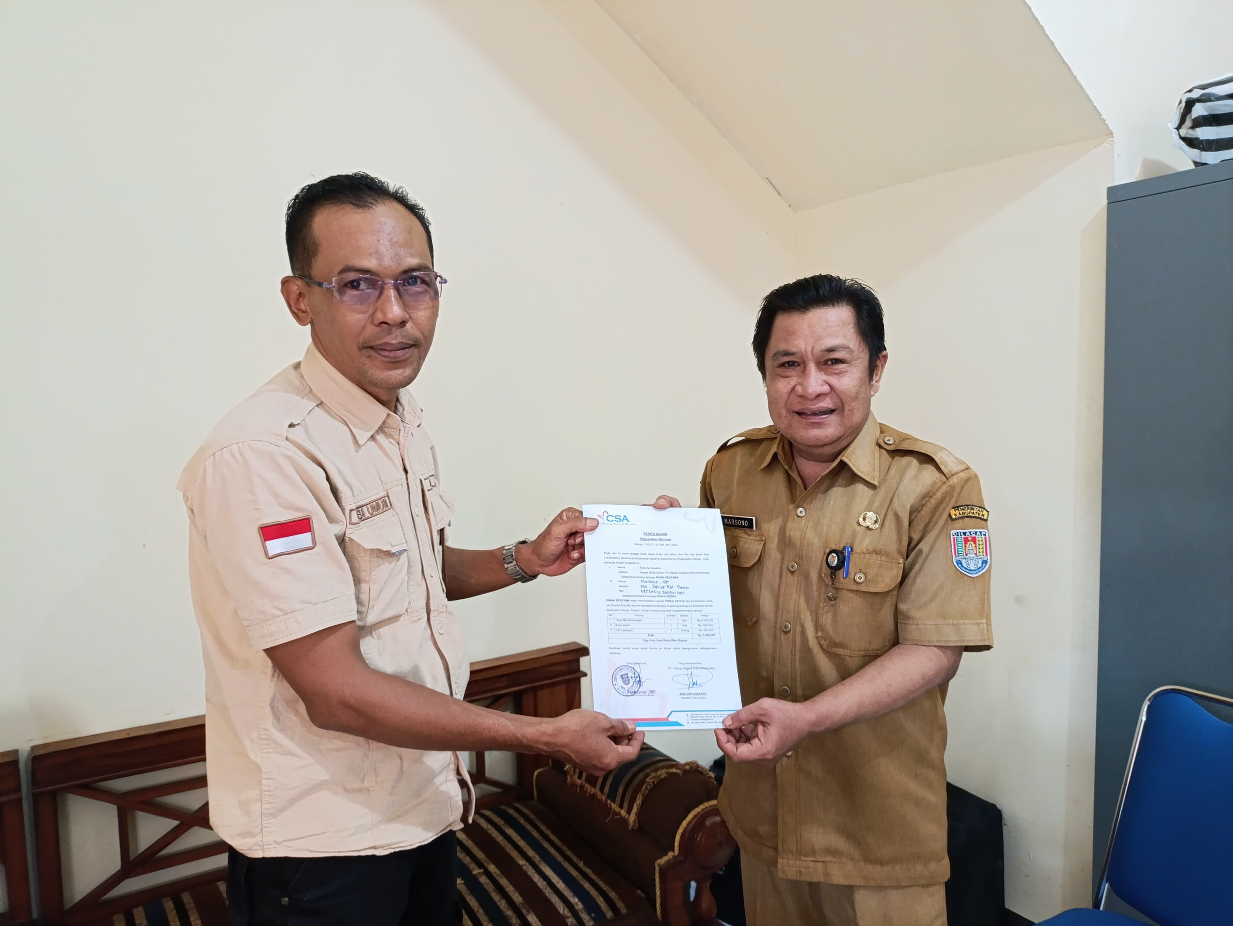 Kelurahan Donan Kabupaten Cilacap 