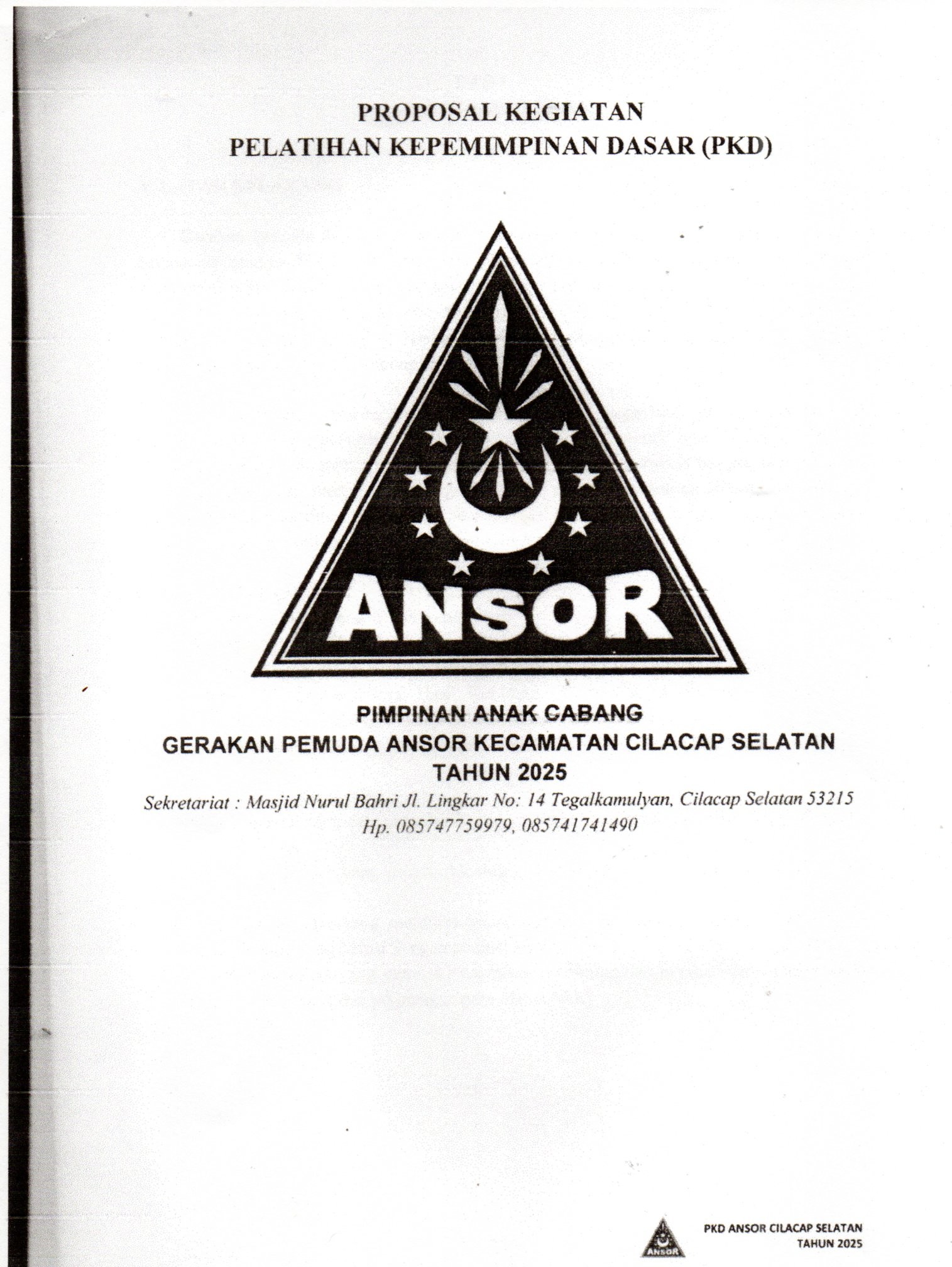 Gerakan Pemuda Ansor Kec. Cilacap Selatan