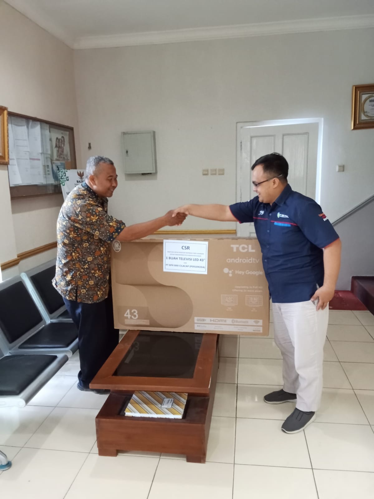 Panitia lomba olahraga Tenis Lapangan Antar Forkompinda Kabupaten Cilacap