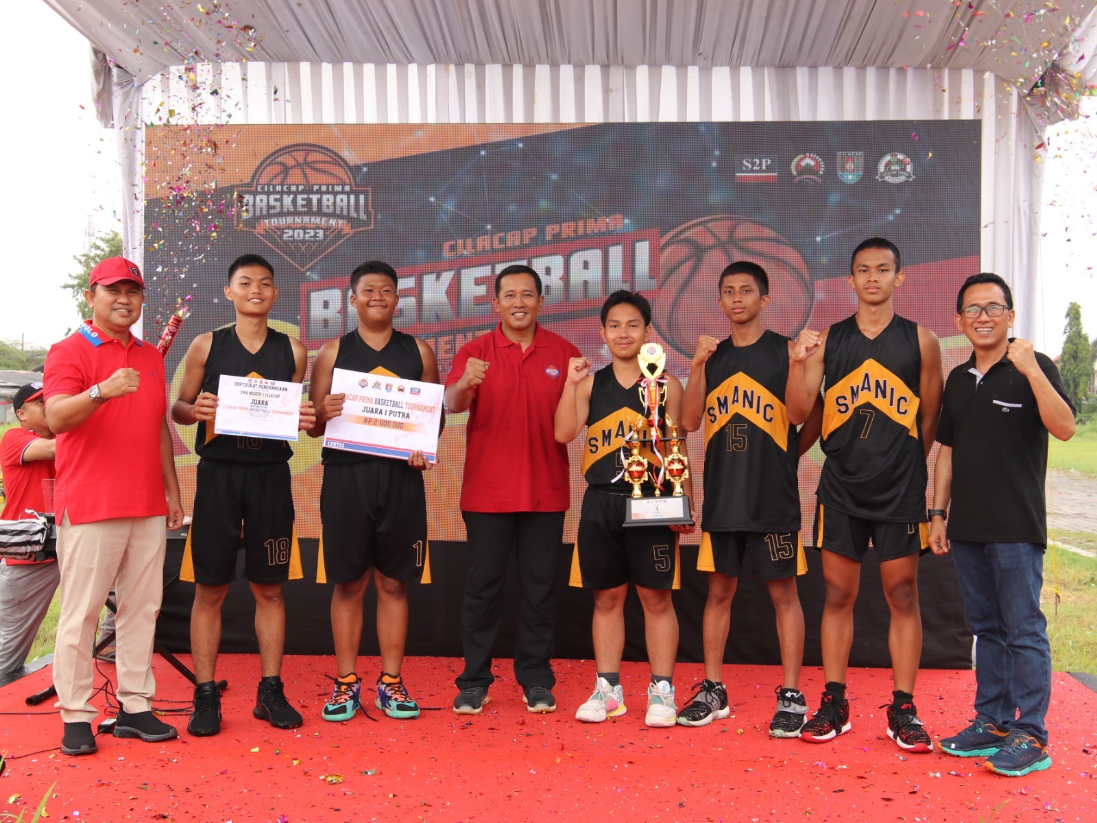 Panitia Tournament Bola Basket Red White Nation Cup