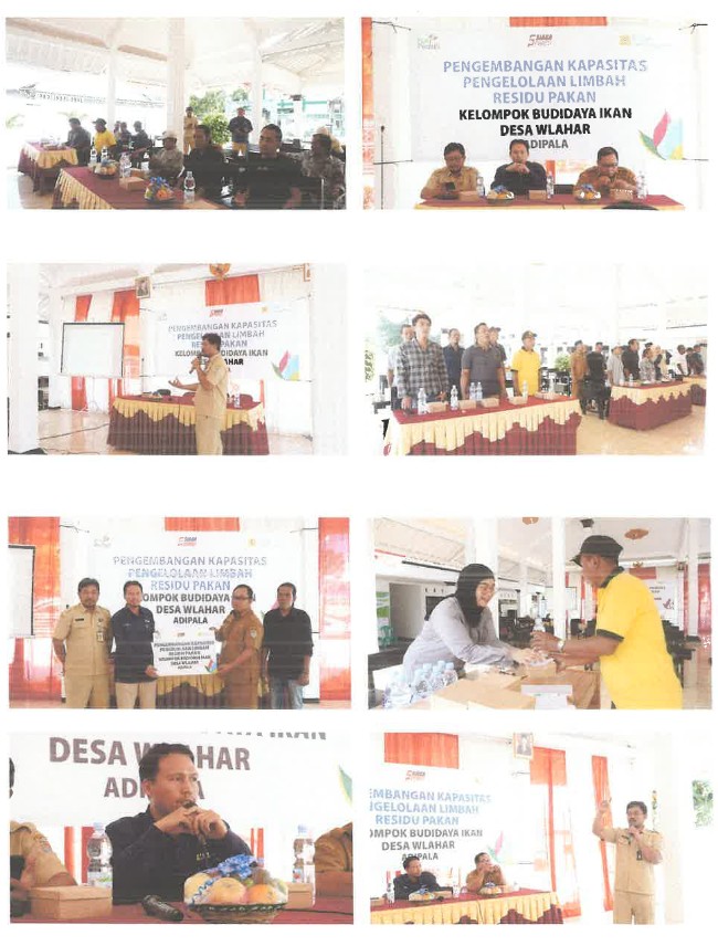 Kelompok UMKM pembudidaya Ikan Desa Wlahar 