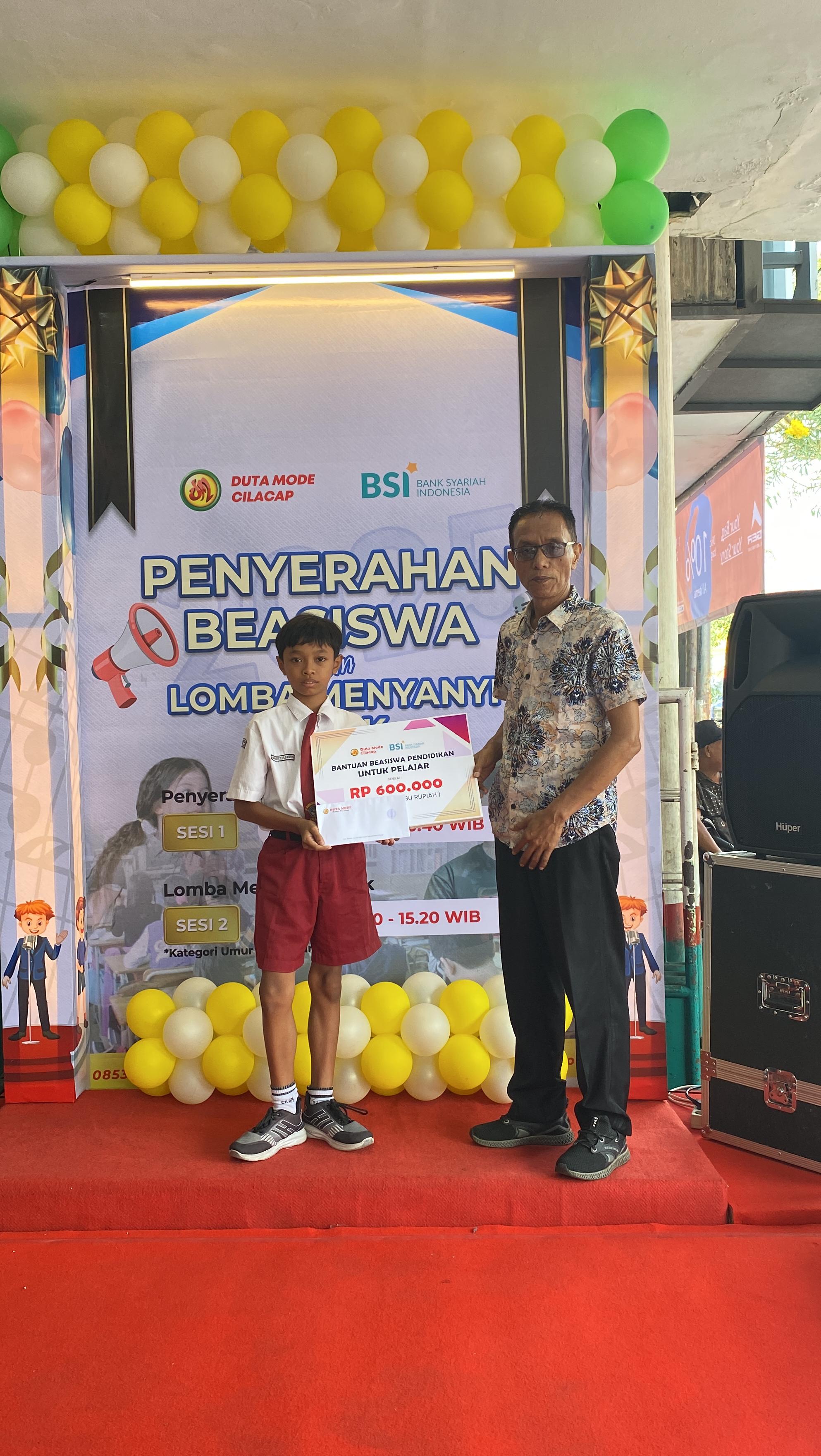 Siswa berprestasi kurang mampu di Kab. Cilacap