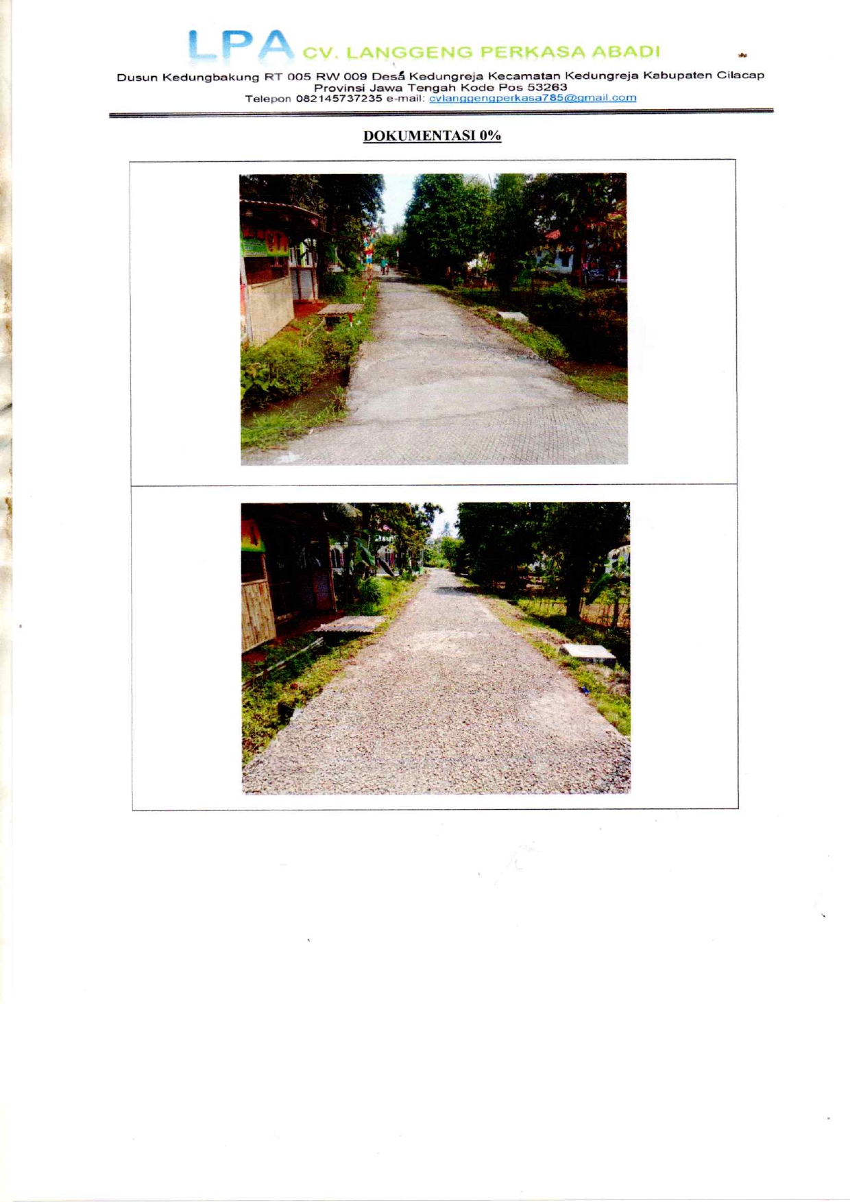 Desa Bojongsari, Kec. Kedungreja, Kab. Cilacap