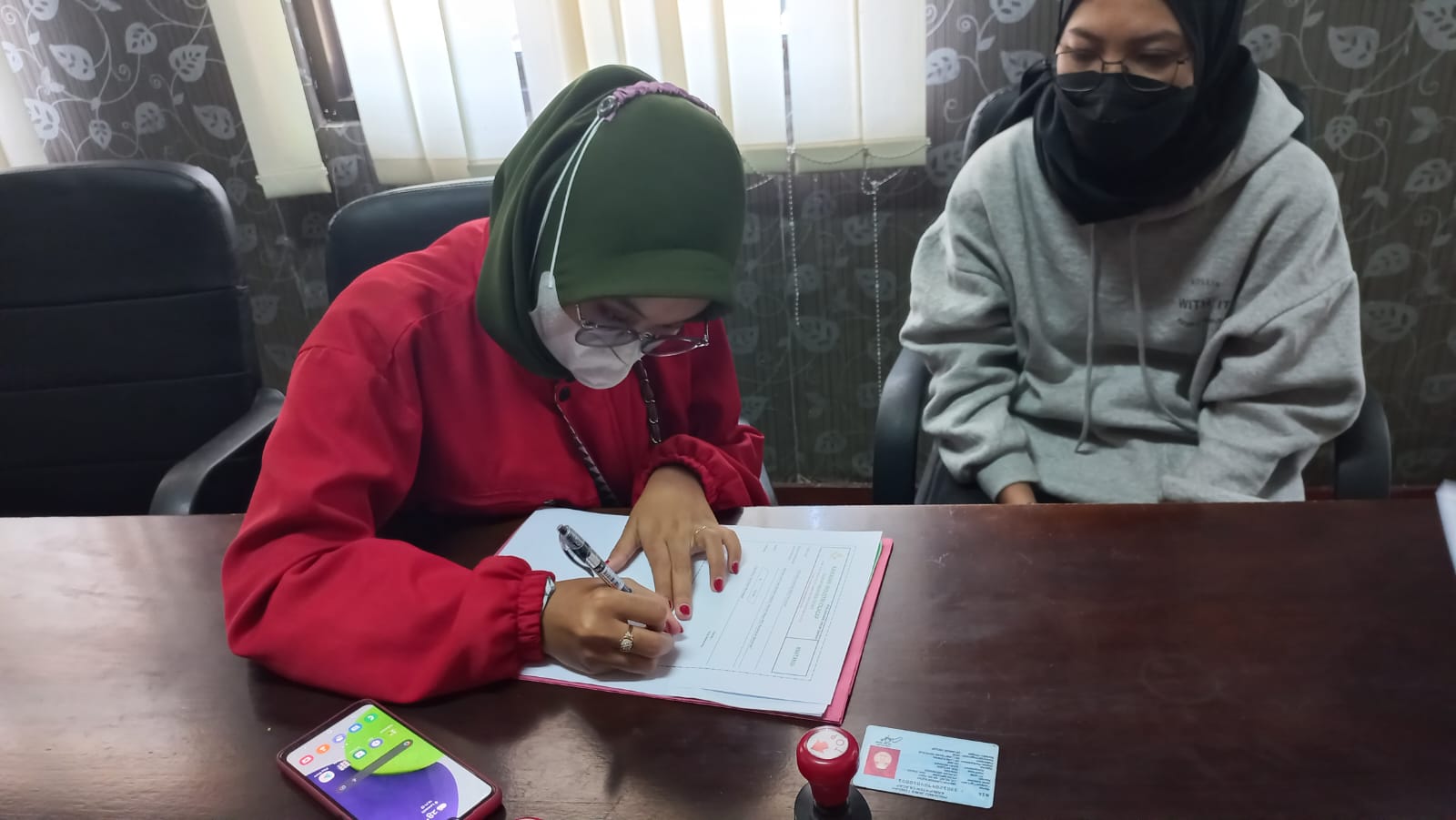 Panitia Kemah Pelajar Ikatan Pelajar Nahdlatul Ulama Ikana Pelajar Putri Nahdlatul Ulama Kecamatan Bantasari 