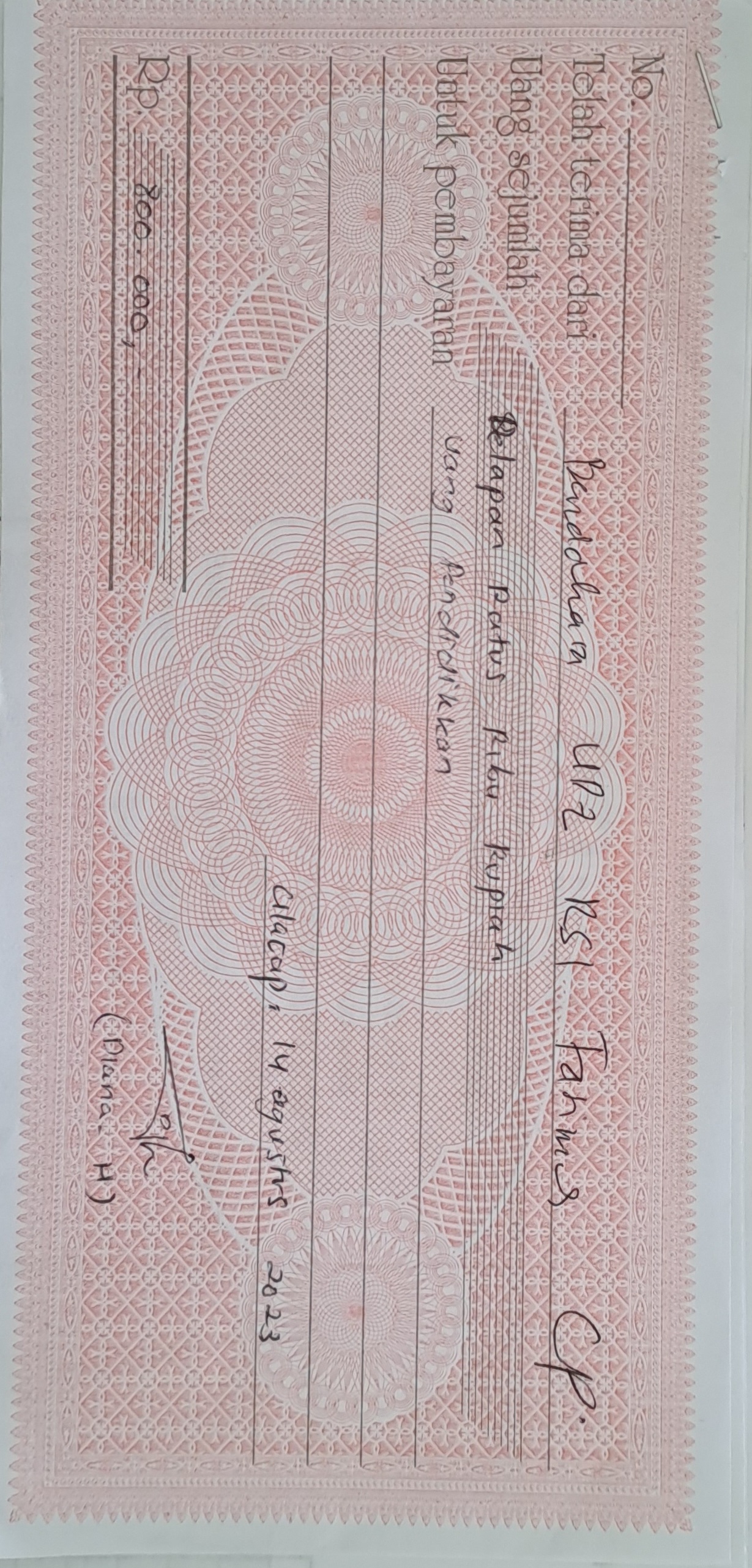 putra-putri Ibu Diana Kelurahan Sidanegara Kec. Cilacap Tengah