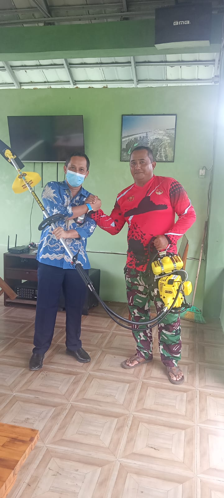 Mesin Potong Rumput Pusdik Kopassus