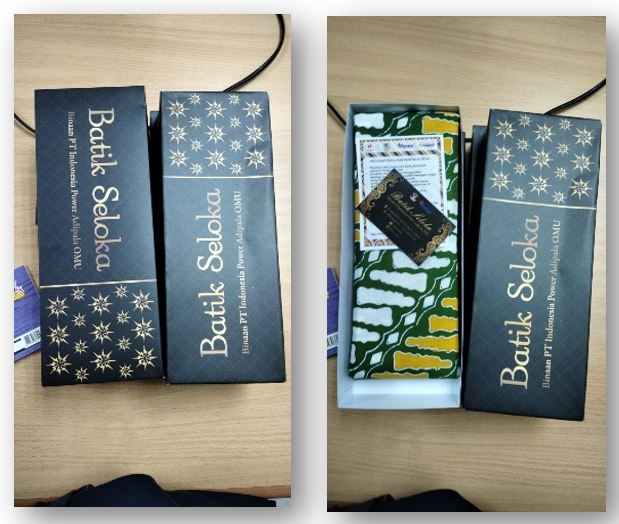 Bantuan pembuatan  Soft box batik Kunjungan DJK (Kemasan Ecofriendly Untuk Produk Binaan)