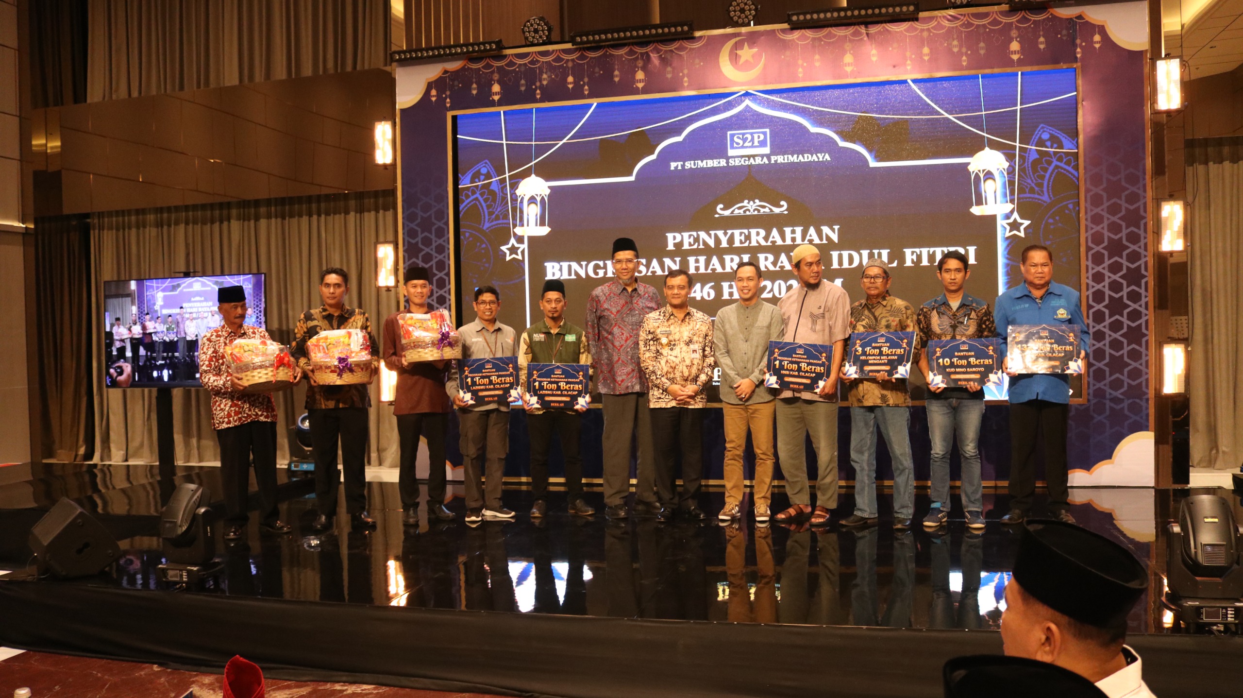 Desa Karangkandri, Desa Slarang, Desa Menganti dan Kab. Cilacap