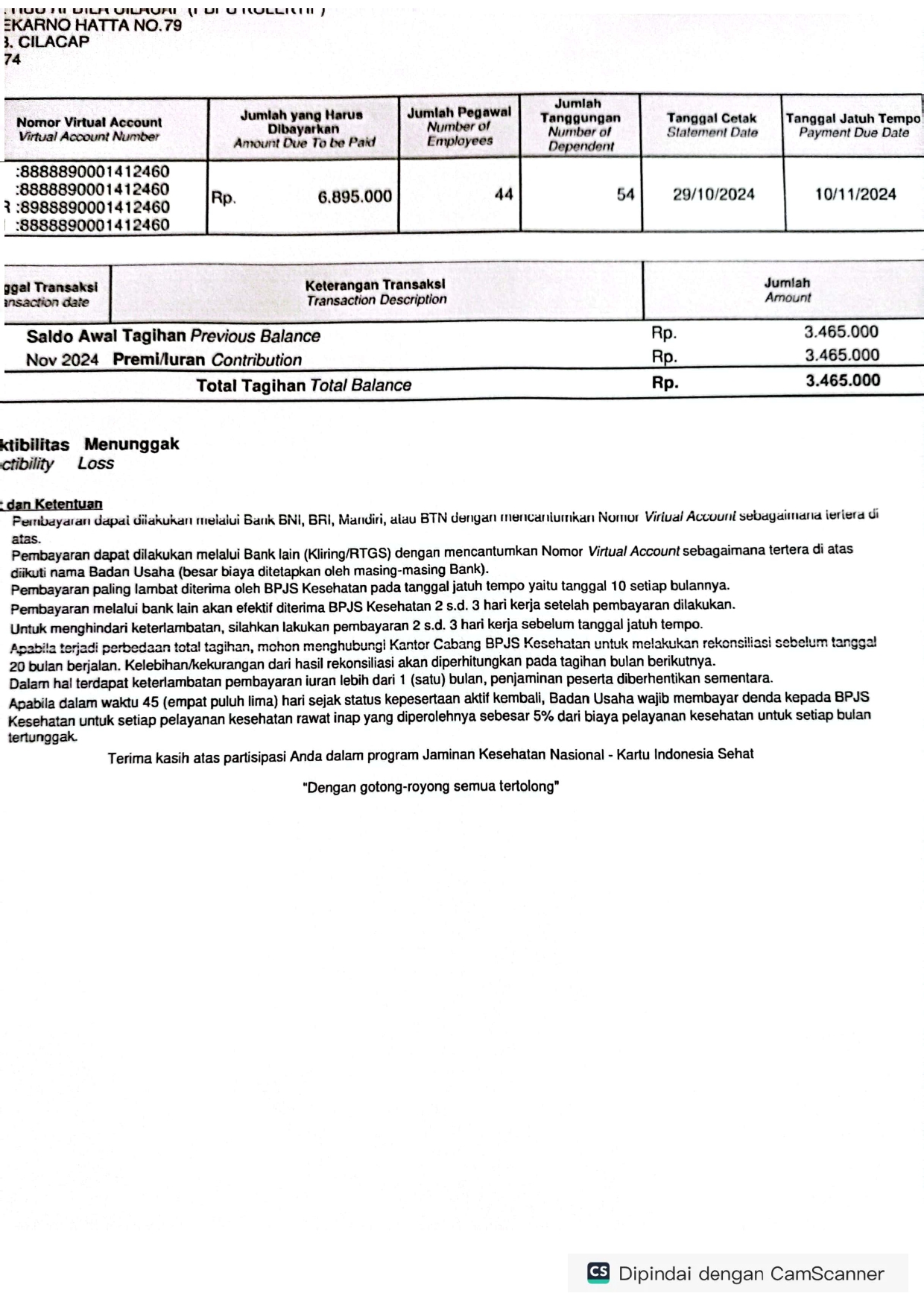 Masyarakat kurang mampu di Kab. Cilacap