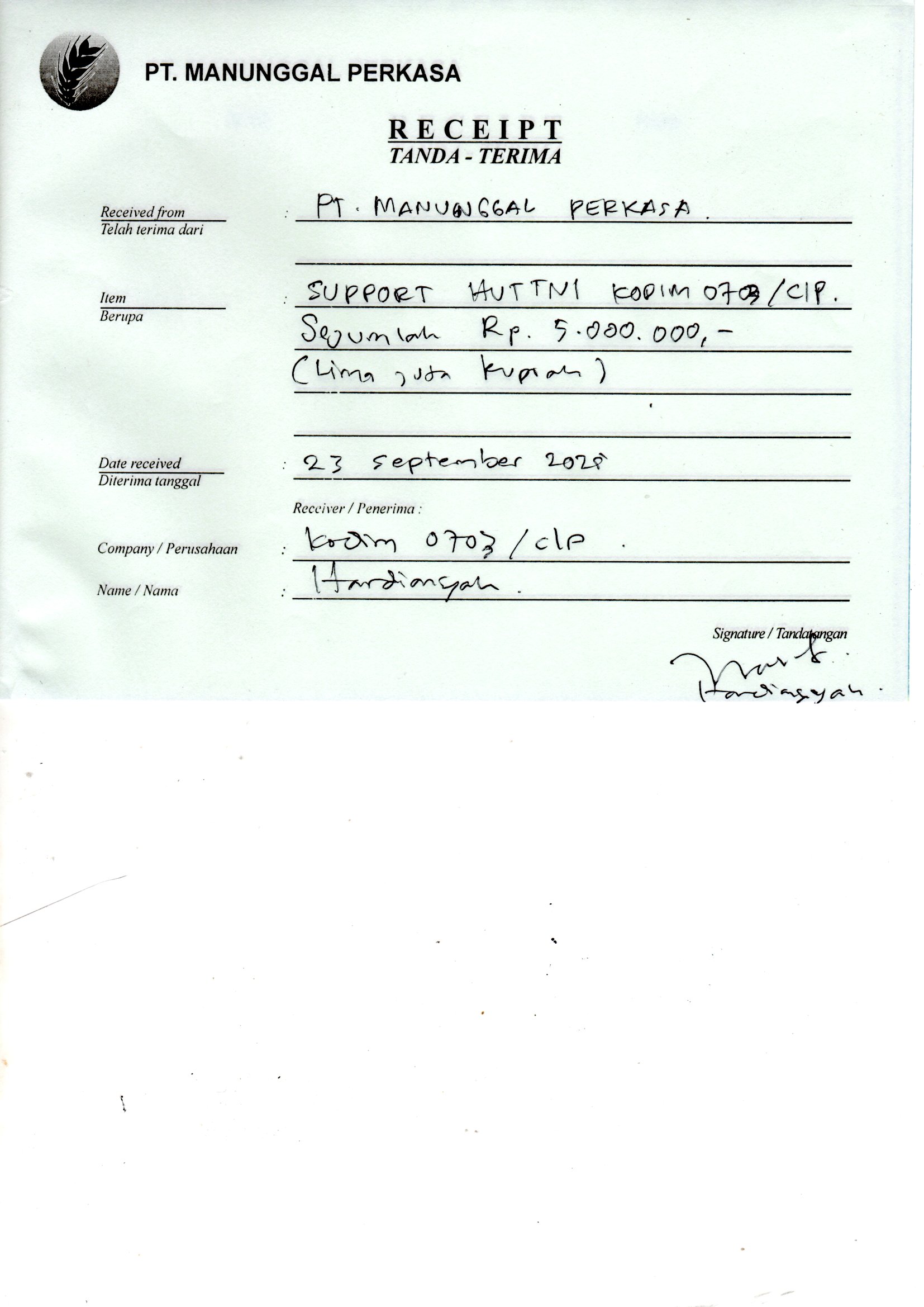 Anggota Kodim 0703 Clacap