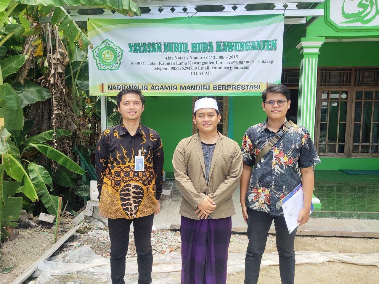 Masyarakat kurang mampu di Wilayah Kabupaten Cilacap melalui Yayasan Nurul Huda Kawunganten
