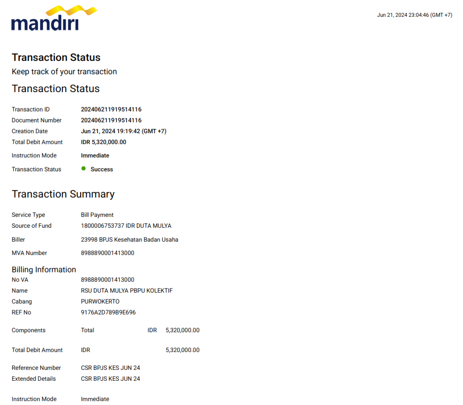 Warga sekitar RSU Duta Mulya Majenang