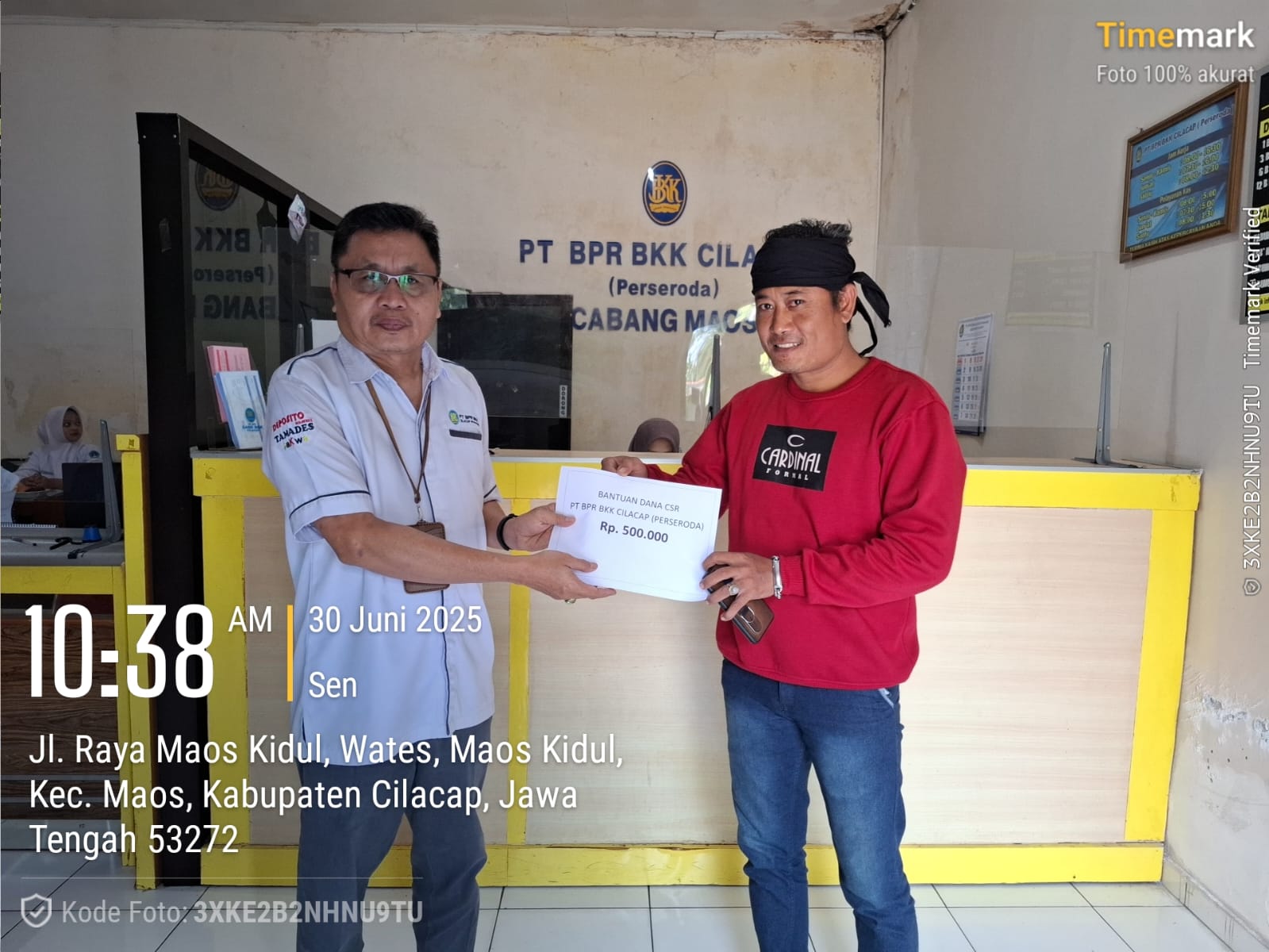 Panitia Kegiatan Pelestarian Adat Jawa Bulan Suro Desa Maos Kidul