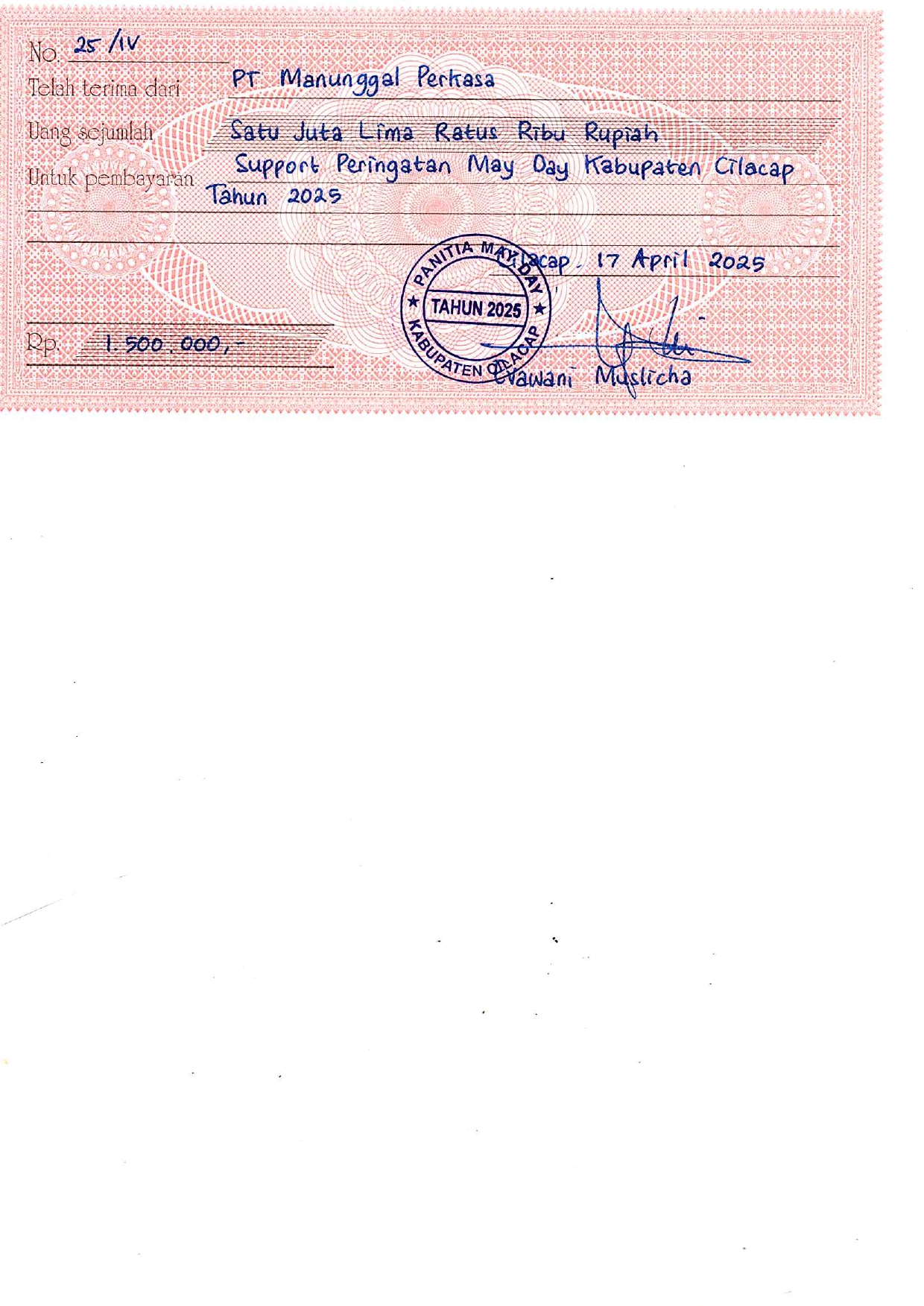 Buruh di Kab. Cilacap