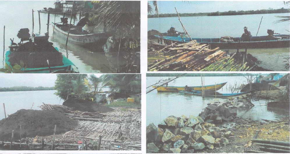 BANTUAN PEMBANGUNAN TALUD LINGKUNGAN DUSUN KLACES DESA KLACES KEC KAMPUNG LAUT KAB CILACAP