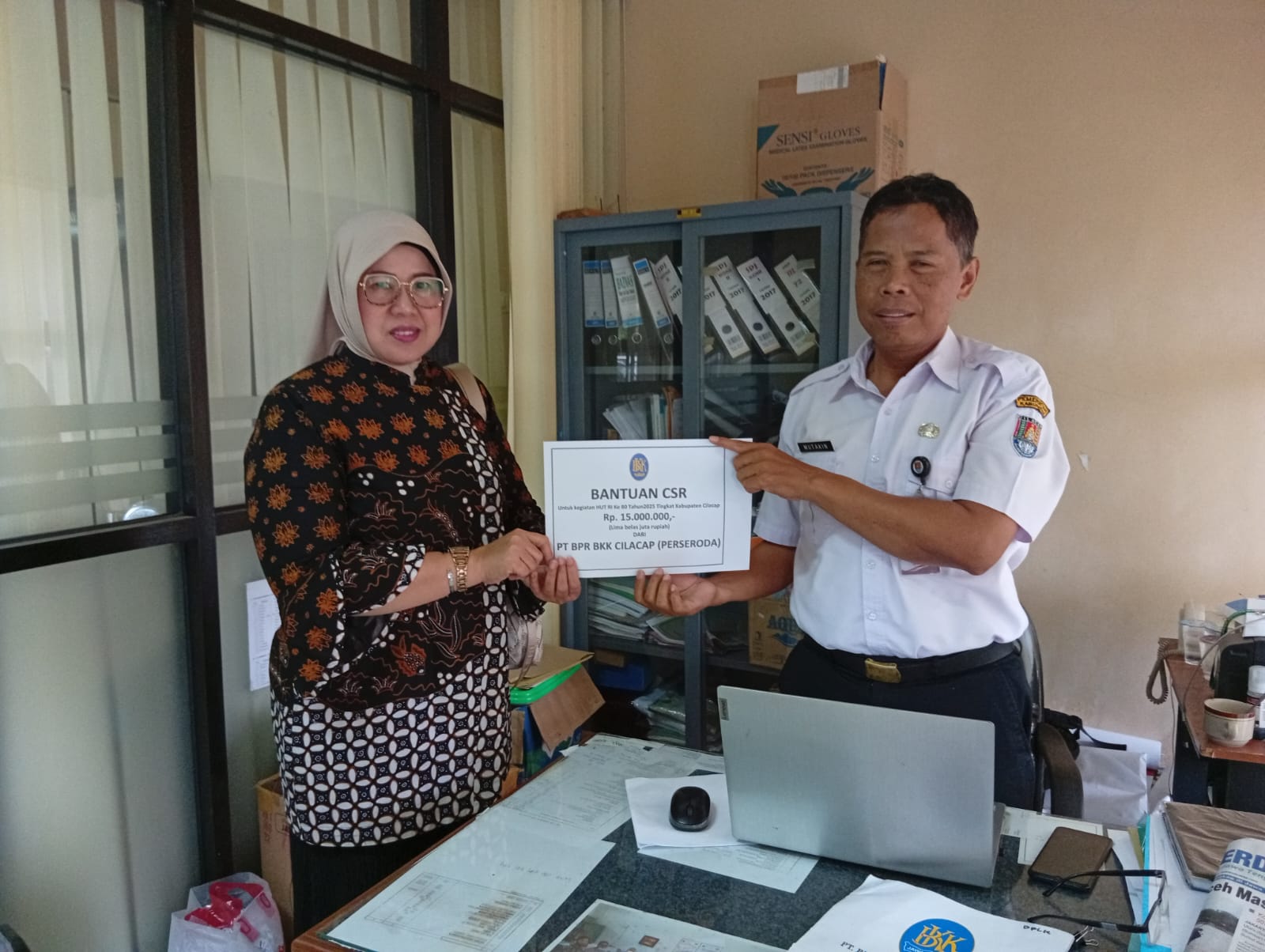 Panitia kegiatan HUT RI Ke 80 Th. 2025 Tingkat Kabupaten Cilacap