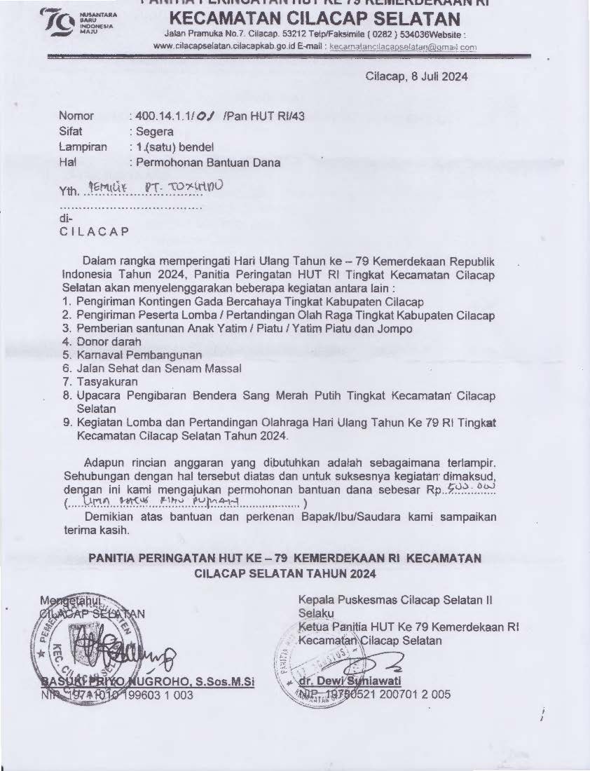 Kantor Kecamatan Cilacap Selatan