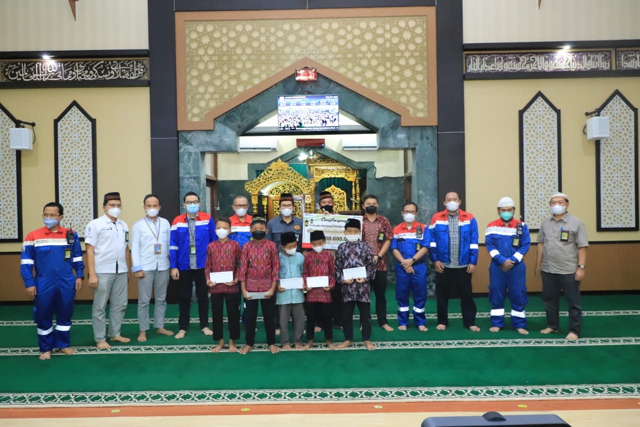 1.000 anak yatim di wilayah operasional perusahaan 