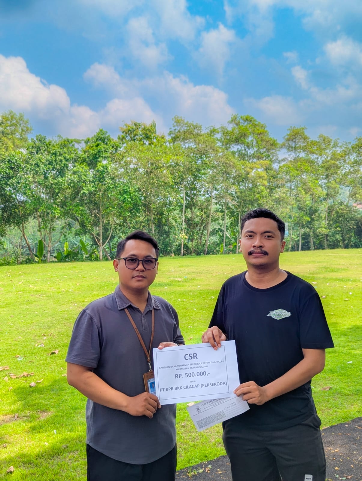 Panitia Turnamen Sepak Bola Tayem Timur Cup 1 Tahun 2025