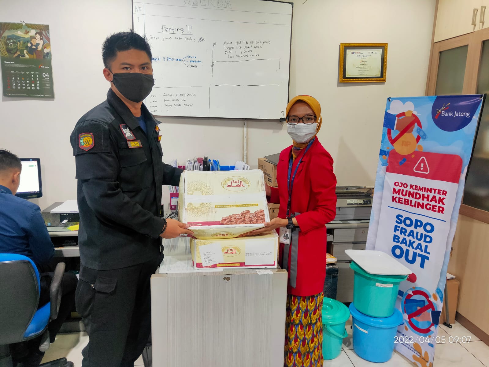 Dukungan Makanan untuk lapas pasir putih