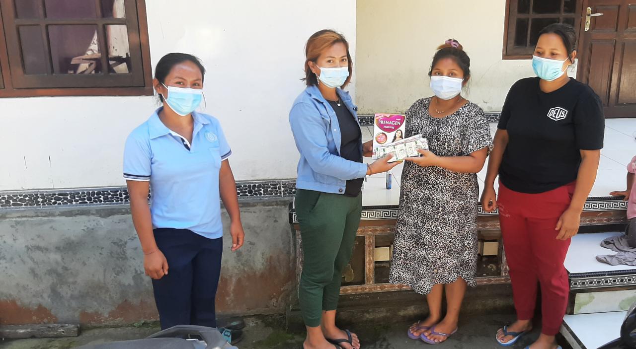 Ibu hamil kekurangan energi kronis (KEK) di Desa Panikel Kecamatan Kampung Laut