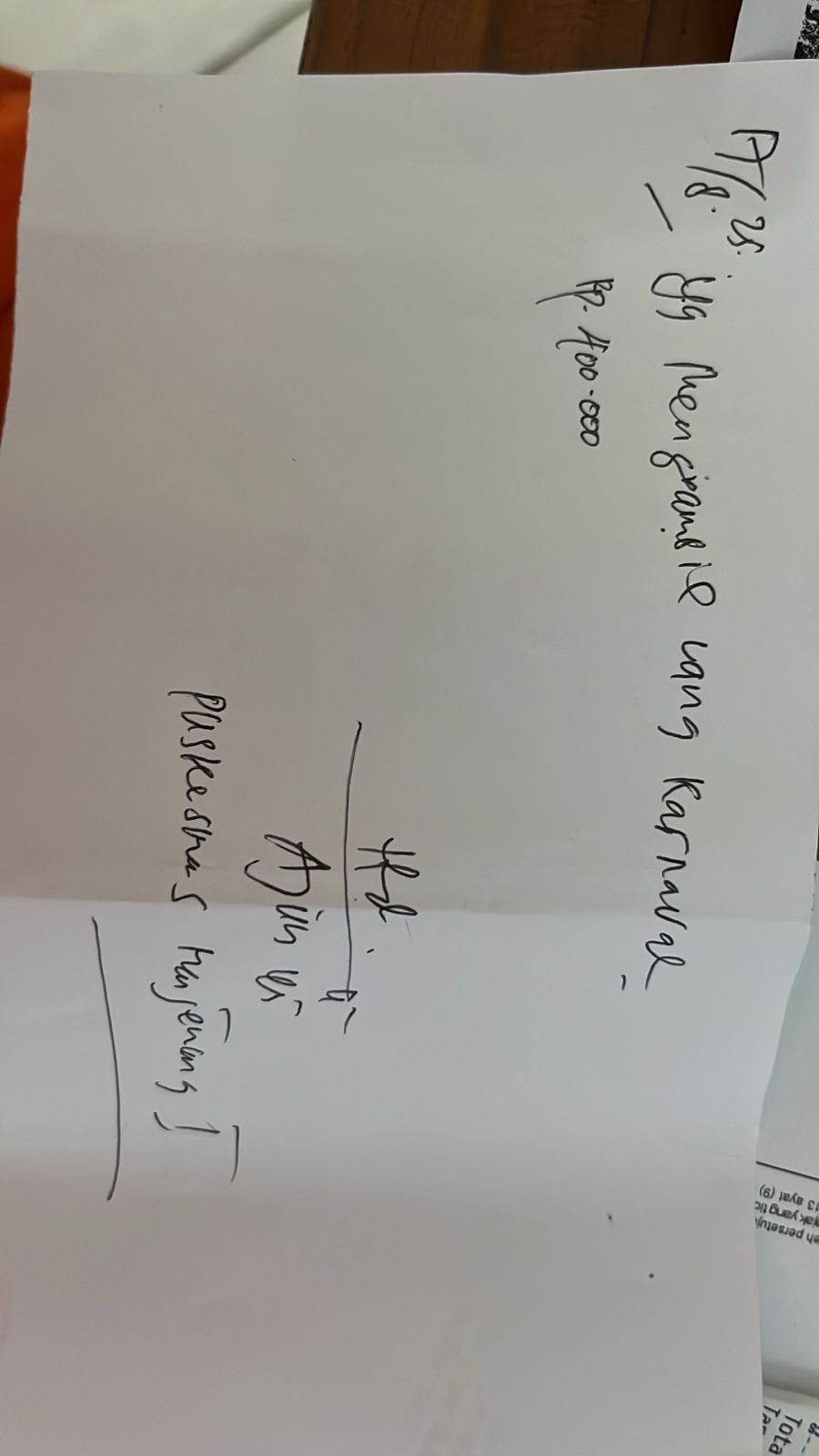 Panitia Karnaval Kecamatan Majenang tahun 2025