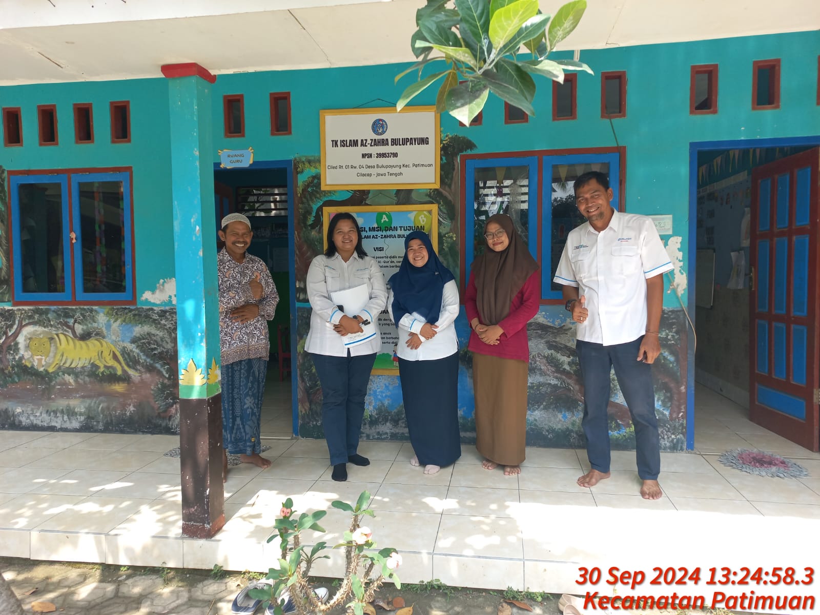 TK Islam Az-Zahra Bulupayung  Patimuan