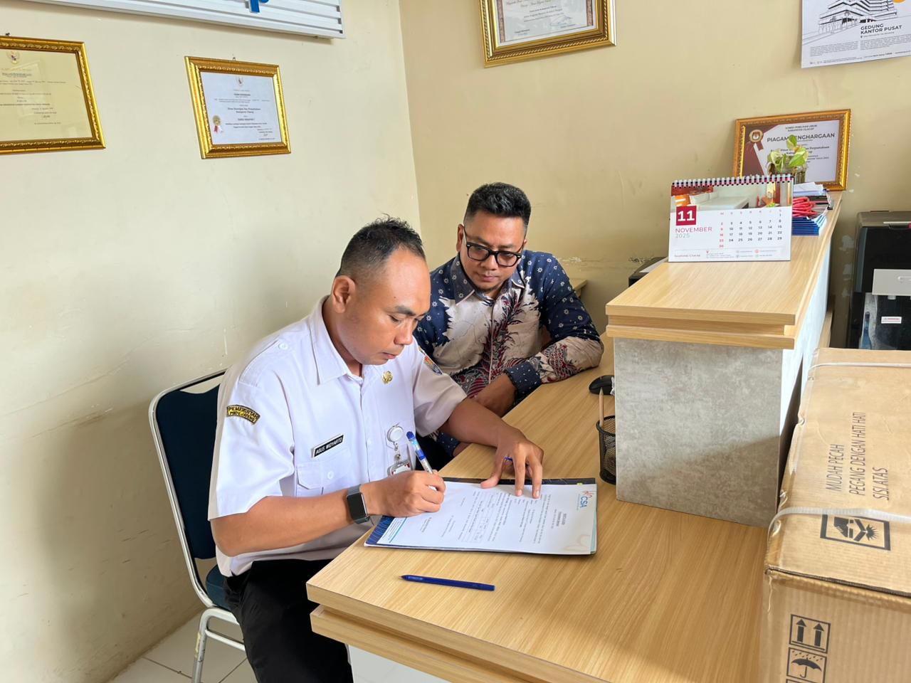 Korpri Kabupaten Cilacap melalui Dinas Arpus Kabupaten Cilacap 