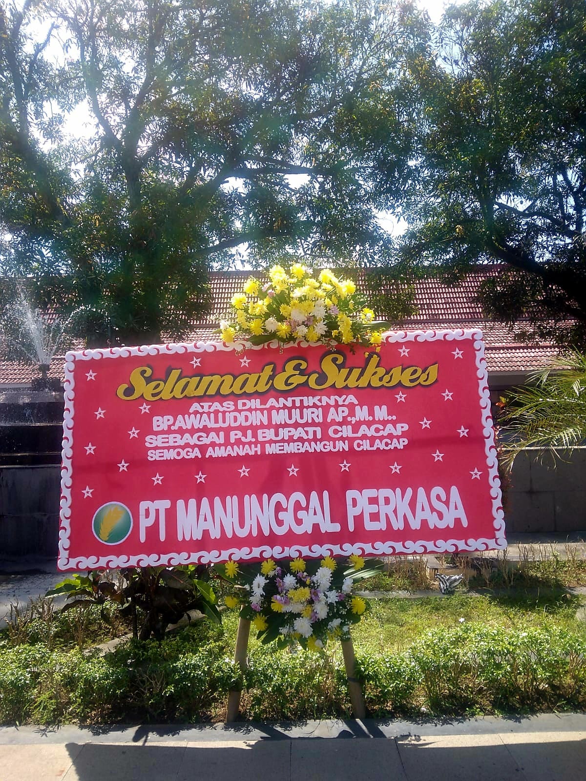 Acara Pelantikan PJ. Bupati Cilacap