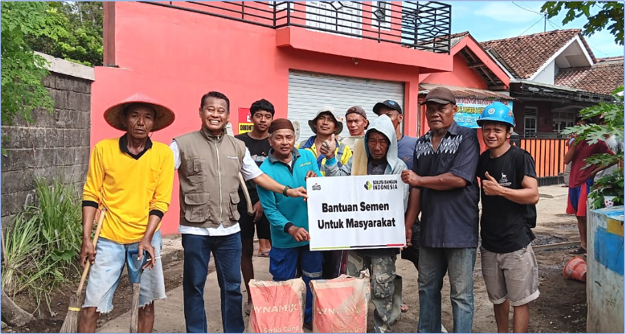 Jl. Intan Karangtalun, Jl di Kebonmanis, Jl di Tambakreja, drainase di Tegalreja dan Tambakreja, sarana ibadah, dll