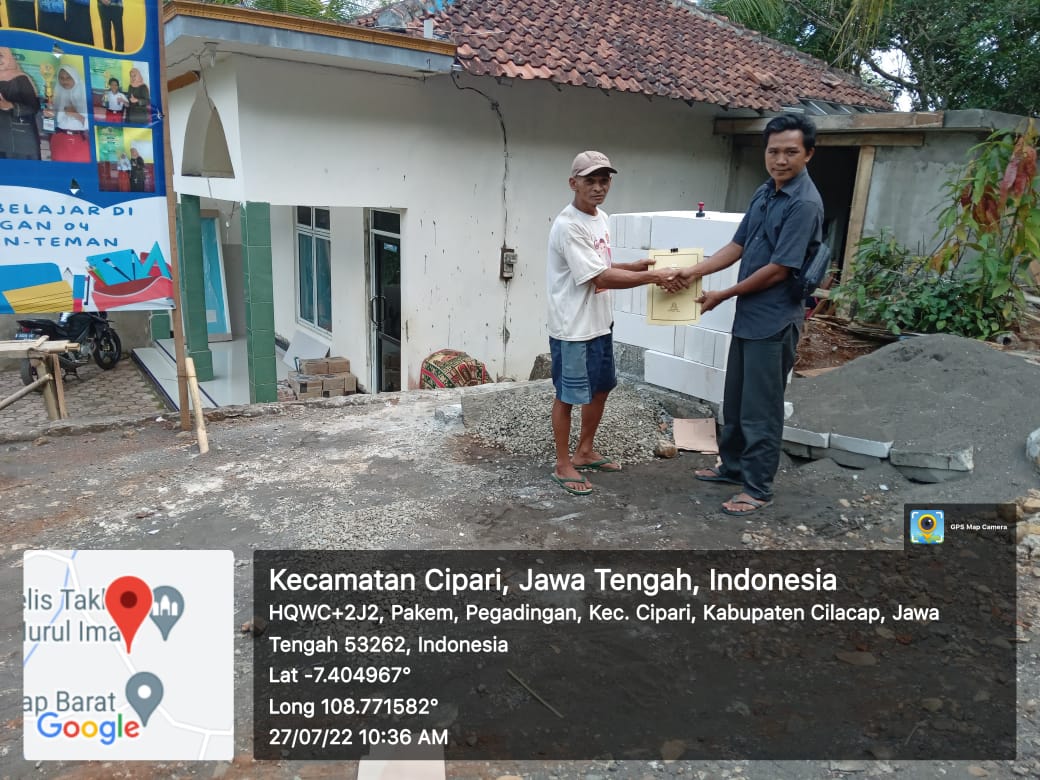 Mushola AINUL HUDA Desa Pegadingan Kec. Cipari Kab. Cilacap