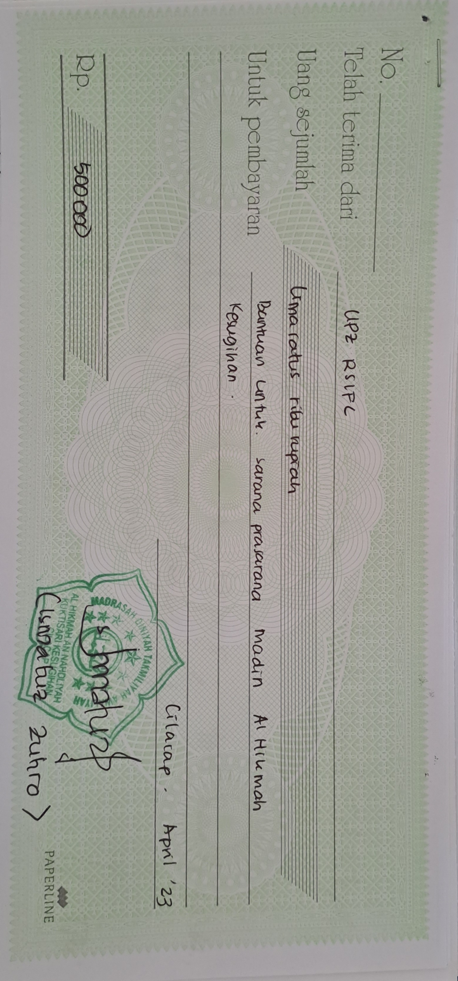 Madin Al Hikmah An Nahdliyah Kesugihan Cilacap