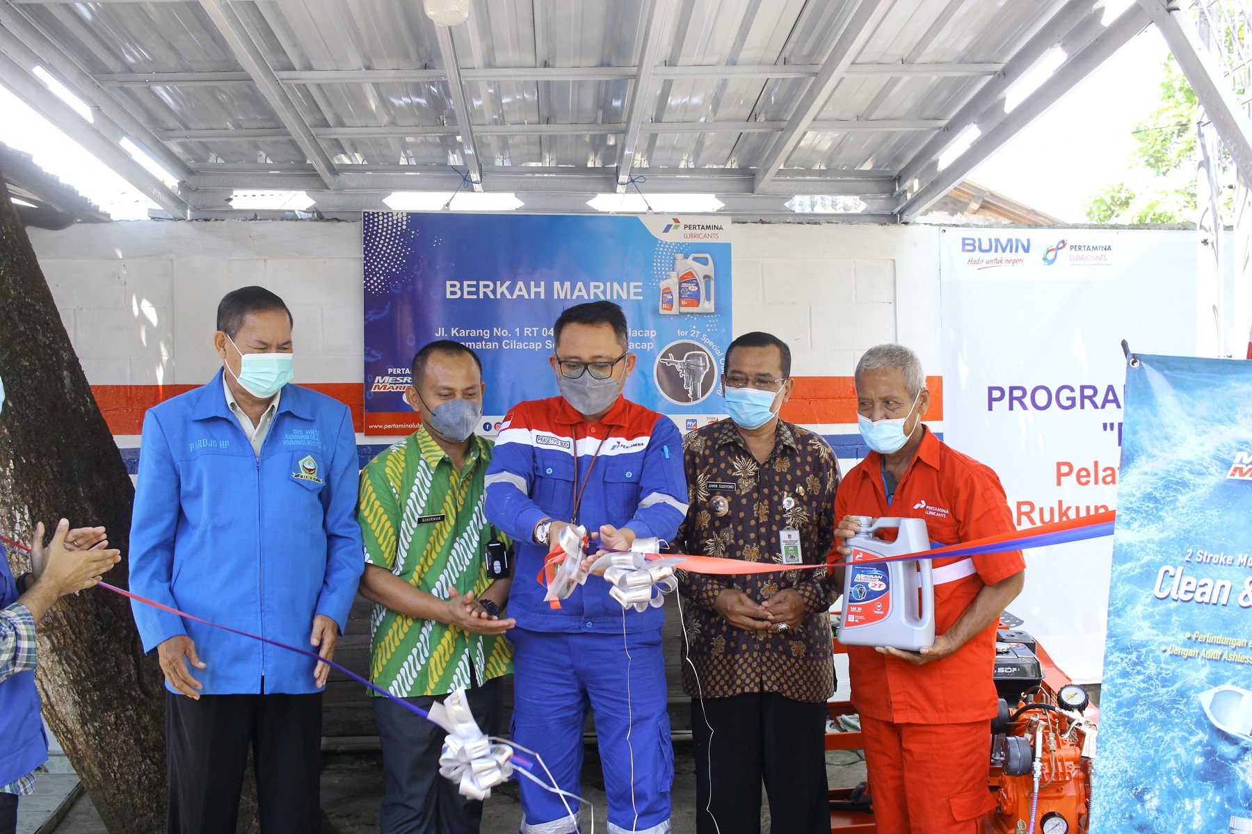 Bantuan Modal Kerja Perintisan Bengkel Mesin Kapal Pertamina Sahabat Nelayan