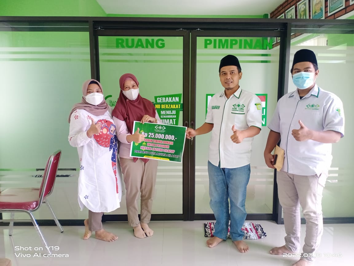 NU Care dan Lazismu bagi masyrakat kurang mampu di Kab. Cilacap