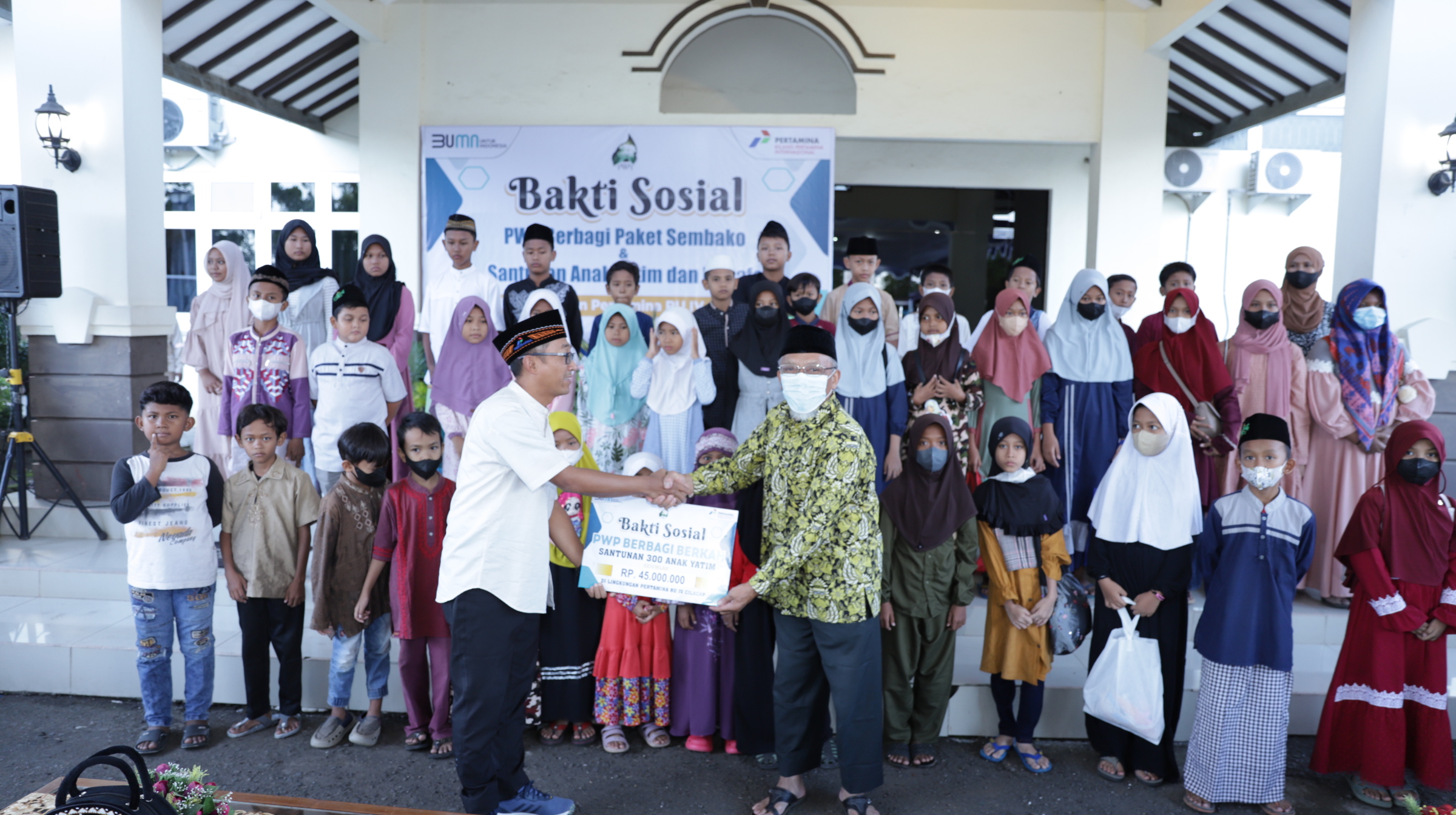Anak Yatim di Wilayah Ring 1 RU IV Cilacap