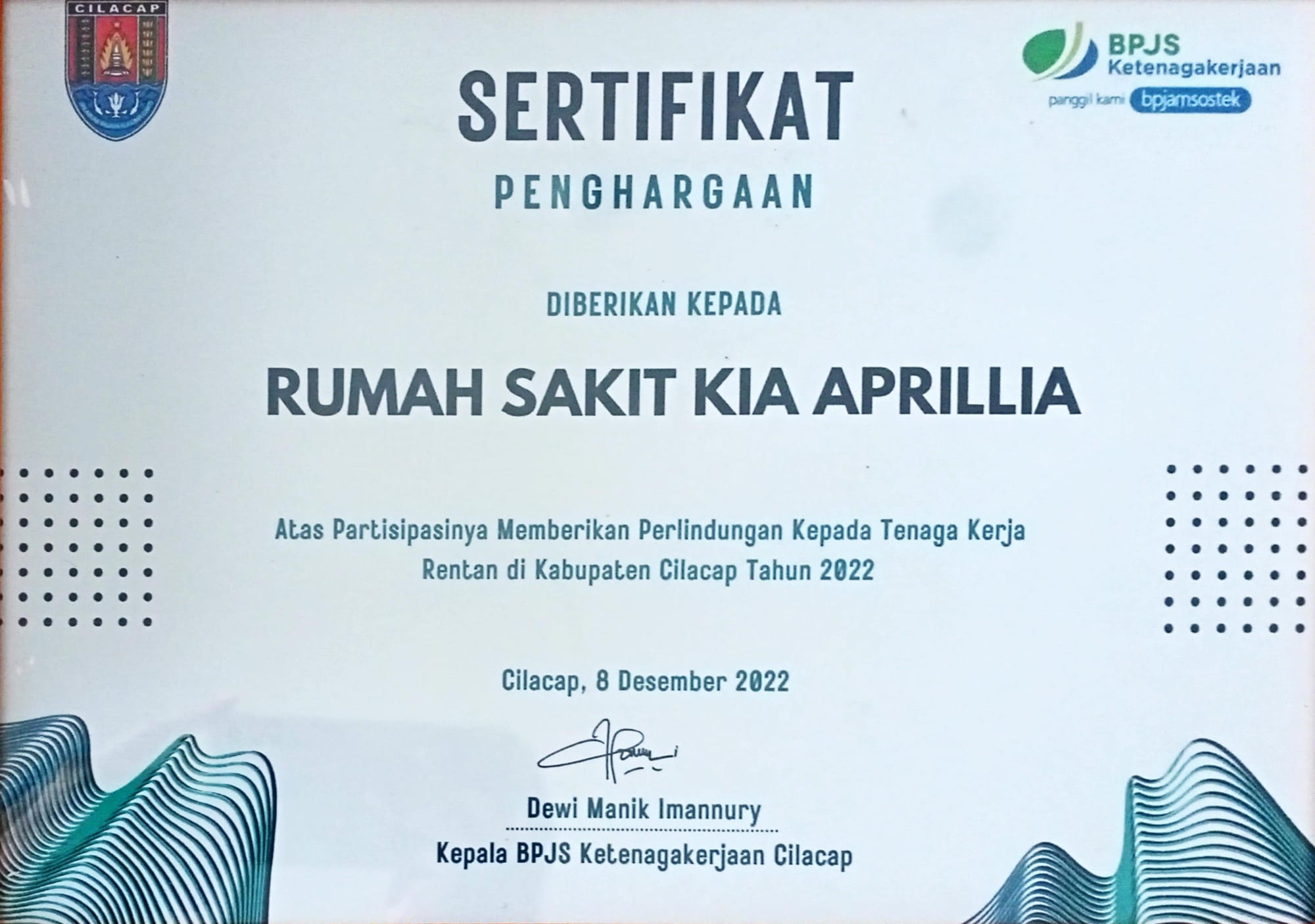 Warga Kecamatan Cilacap Tengah sekitar RSU Aprillia
