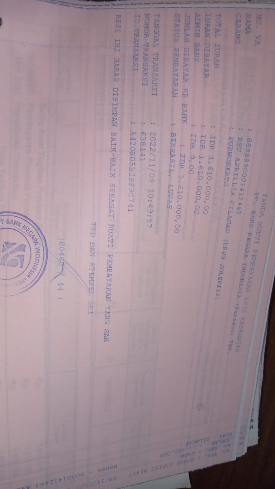 Warga Kecamatan Cilacap Tengah sekitar RSU Aprillia