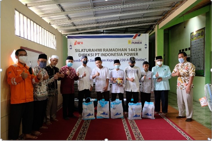 Bantuan Sembako Agenda SIRAM Dirop 2 ke Ponpes Al Husna Serta bantuan bingkisan untuk anak yatim di sekitar PLTU Adipala 