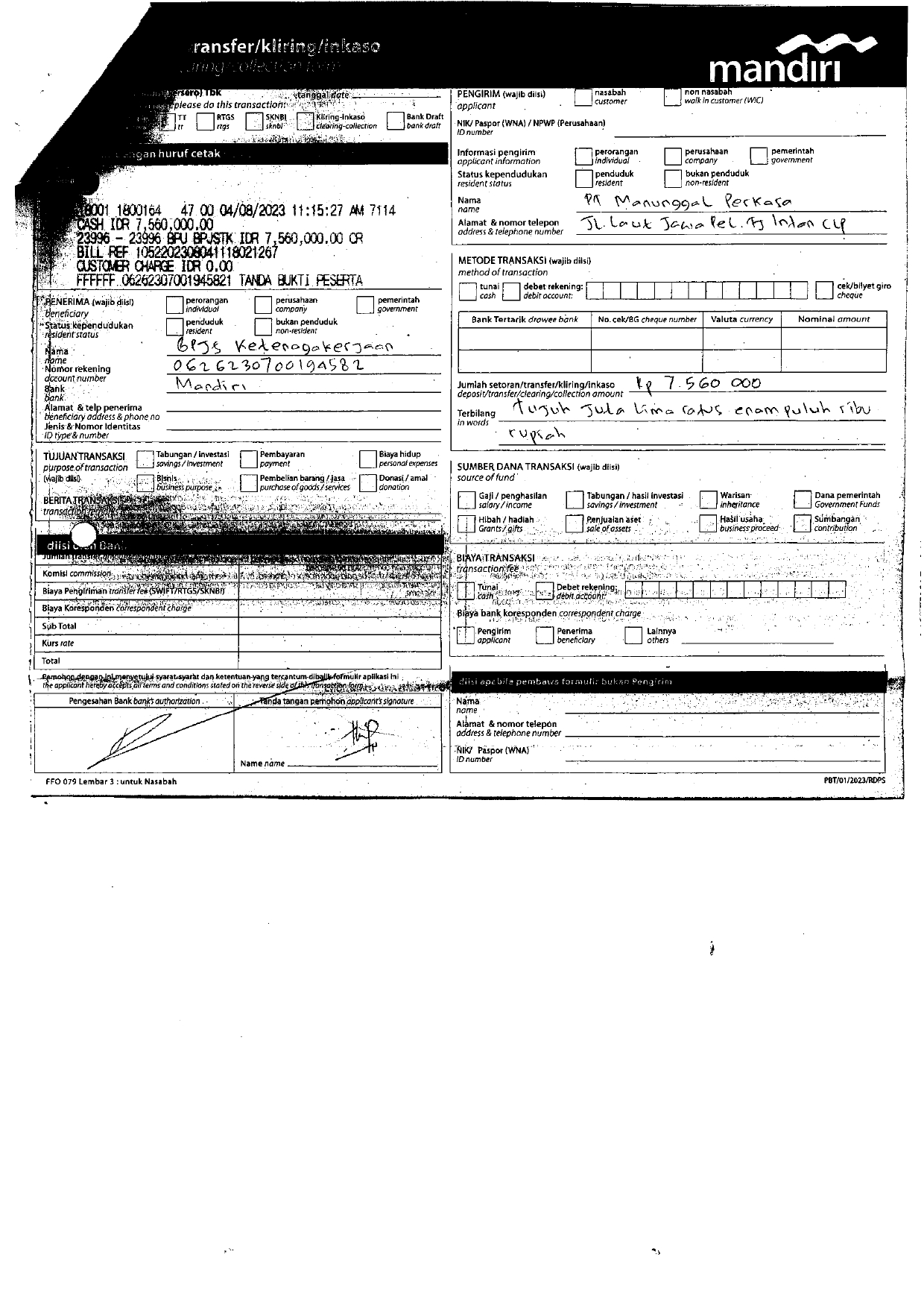 Masyarakat tidak mampu di Kab. Cilacap 