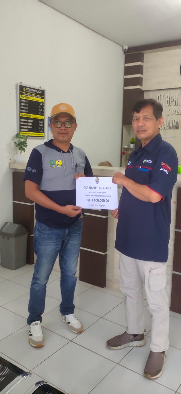 Panitia Turnamen Bola Volly Karang Taruna Desa Dayeuhluhur